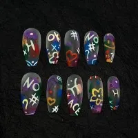 Ungles de pintura monograma