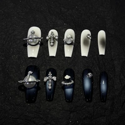 Vivienne Westwood Diamond Nails